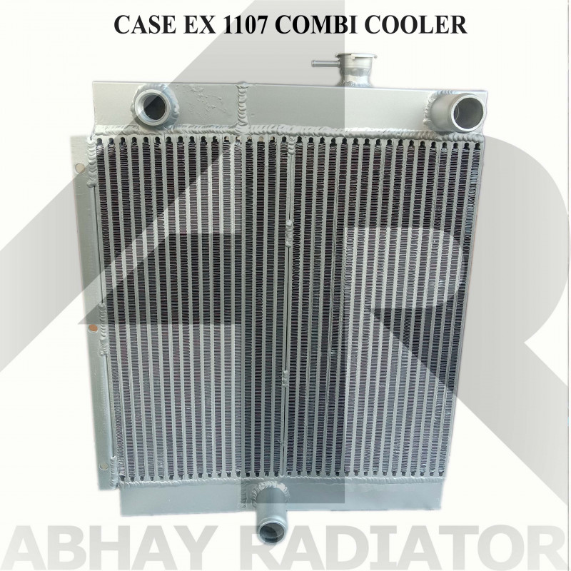 Case EX1107 Radiator & Oil Cooler